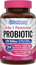 Probiotics for Women 120 Billion CFU 34 Strains - 4-in-1 Support