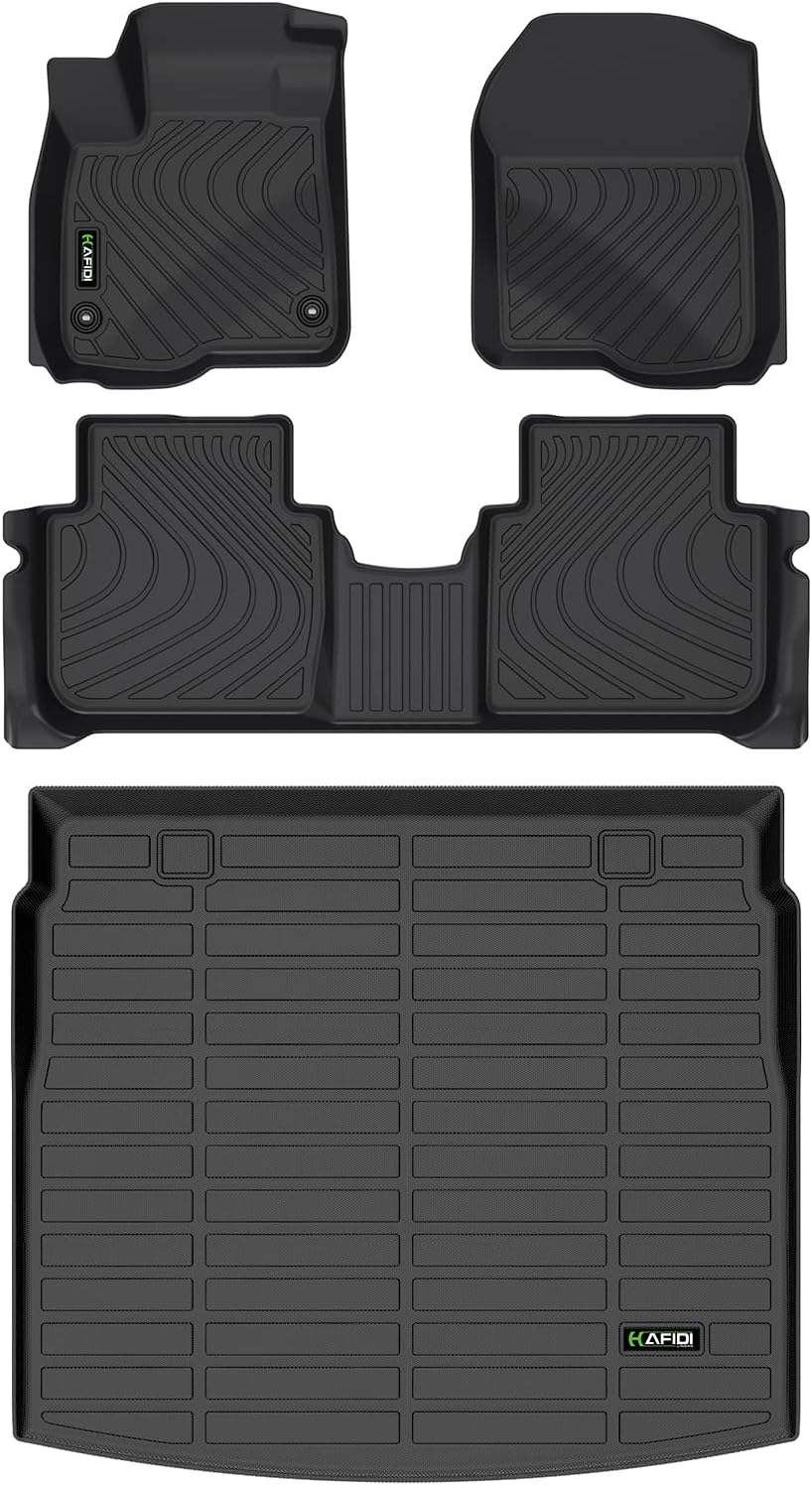 HAFIDI Floor Mats & Cargo Liner Set for Honda CRV 2023 2026