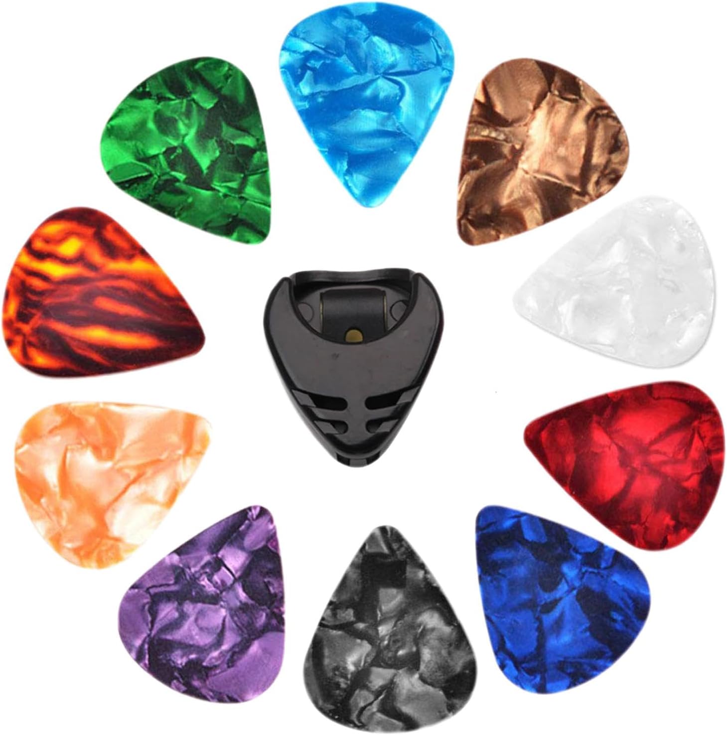 Multicolor Premium Guitar Pick Set