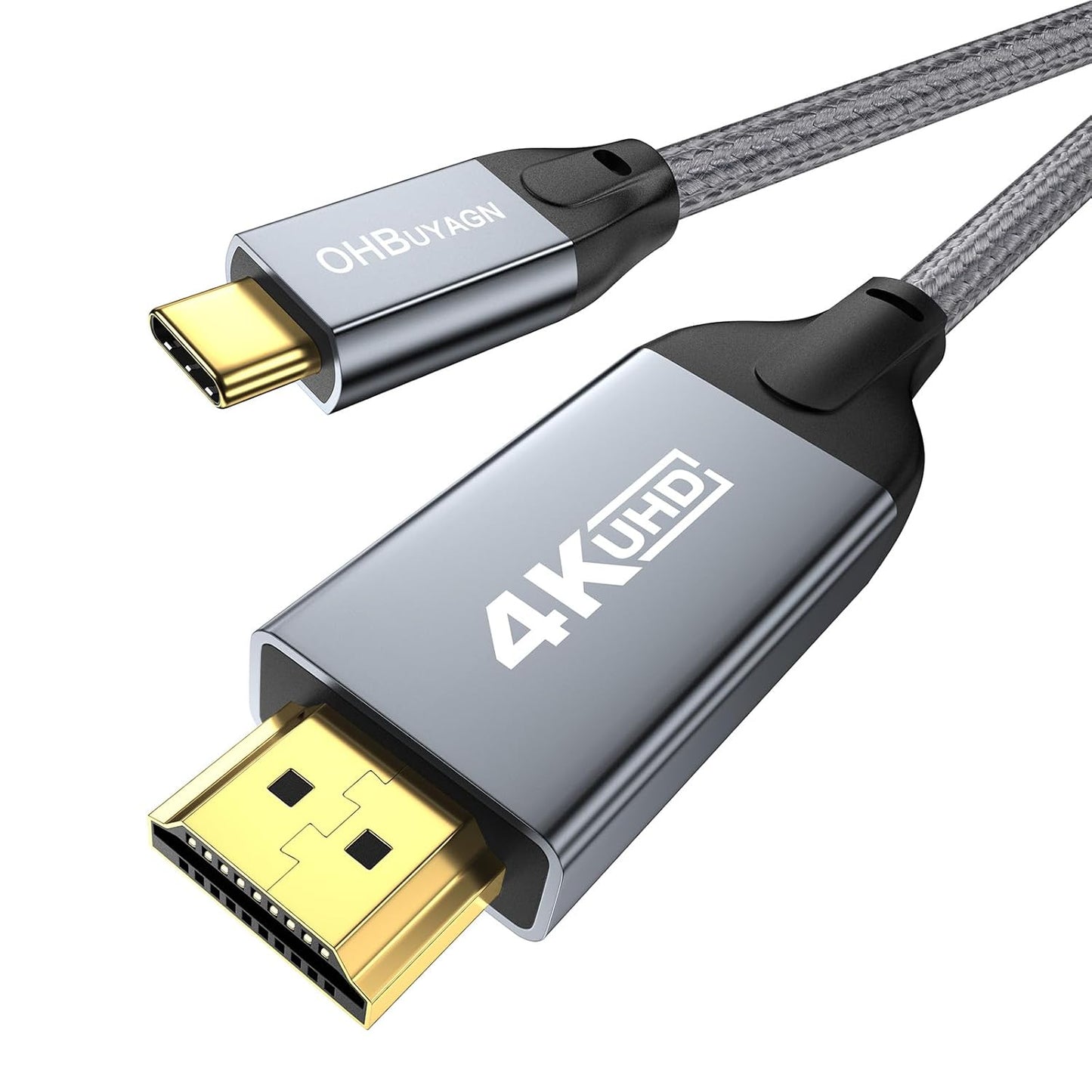 4K 60Hz USB C to HDMI Cable - iPhone 15 to Galaxy