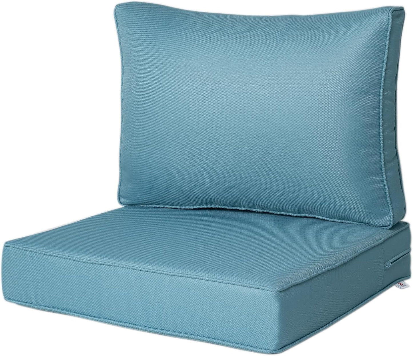 Outdoor Seat/Back Deep Chair Cushion Set for Patio Furniture