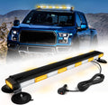 42 in Roof Top Strobe Light Bar Amber White - Traffic Advisor