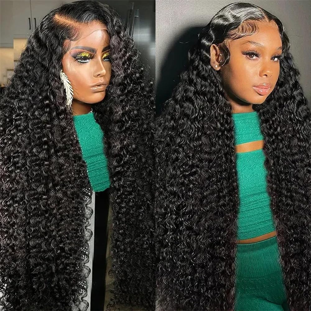 13x6 Deep Wave Lace Front Wigs Human Hair for Gorgeous Styles