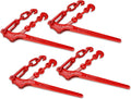 ENJ 4 Pack Lever Load Binder with 2 Grab Hooks - 5,400 lb WLL