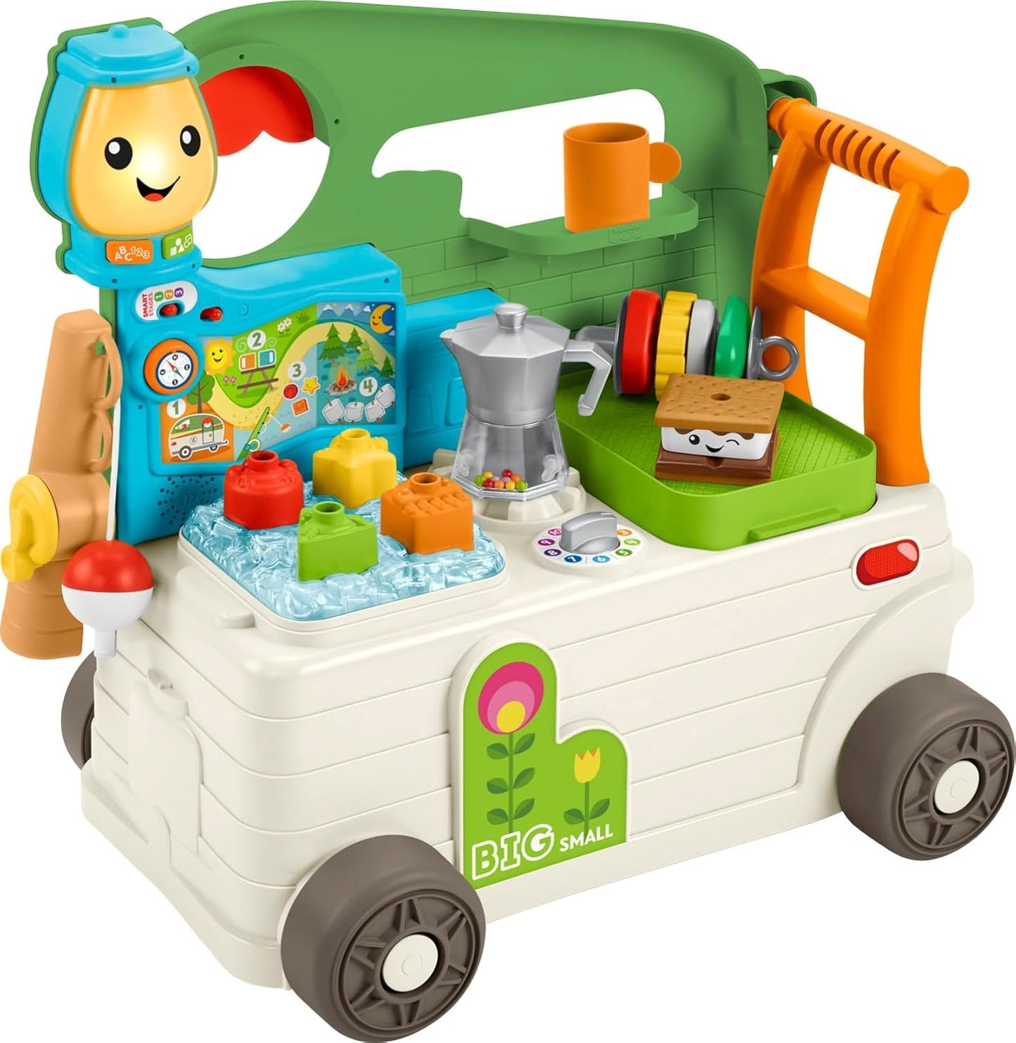 Fisher-Price Baby to Toddler Toy 3-in-1 On-the-Go Camper