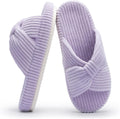 Chantomoo Slippers for Women - Comfy Memory Foam Crossbands