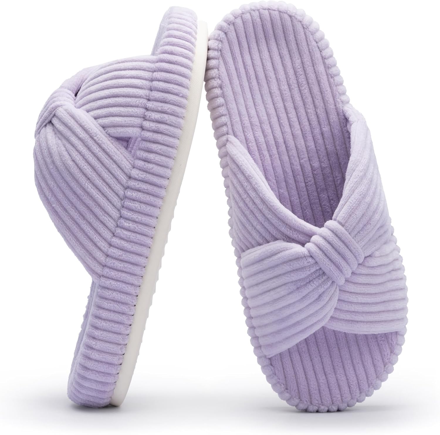 Chantomoo Slippers for Women - Comfy Memory Foam Crossbands