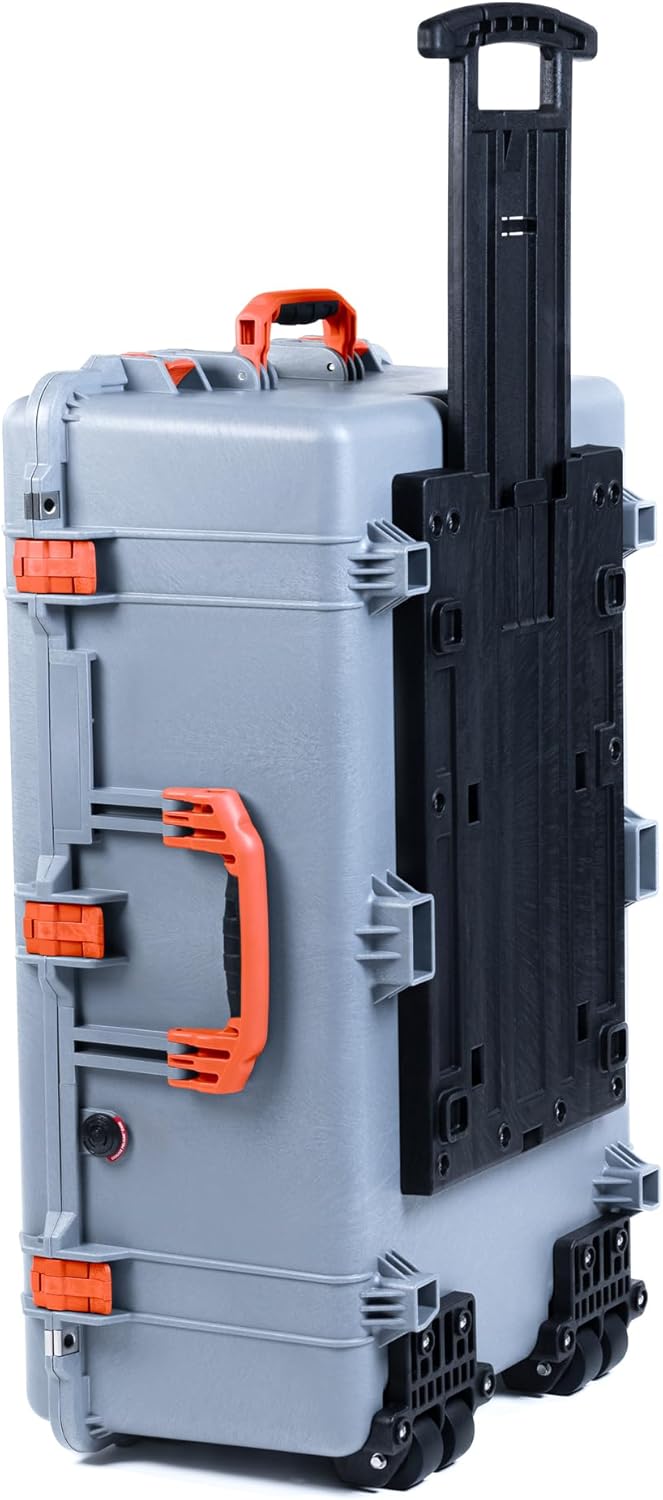 Pelican 1650 Case - Large Size Rolling Waterproof Case with Color