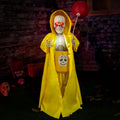 Halloween Animatronics Skeleton 36in Animated Skull - Lighted, Sound