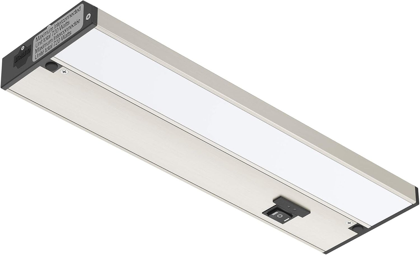 GETINLIGHT 12-inch LED Under Cabinet Lighting with 3 Color Levels