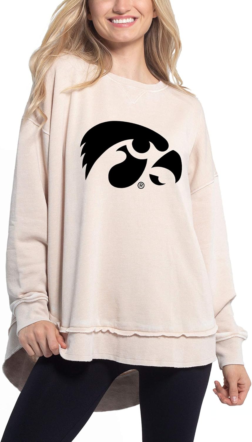 Chicka-d Women's Burnout Campus Pullover for Team Spirit