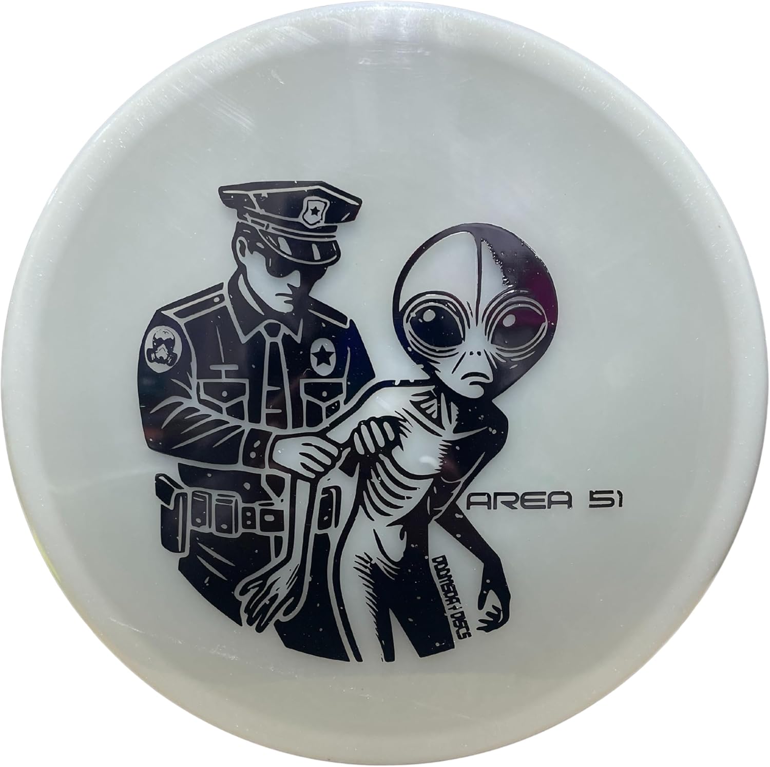 Stable Glow Disc Golf Putter - Area 51