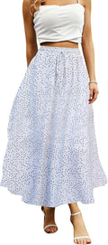 Fashionable Maxi Skirts with Pockets for Women's Beachwear