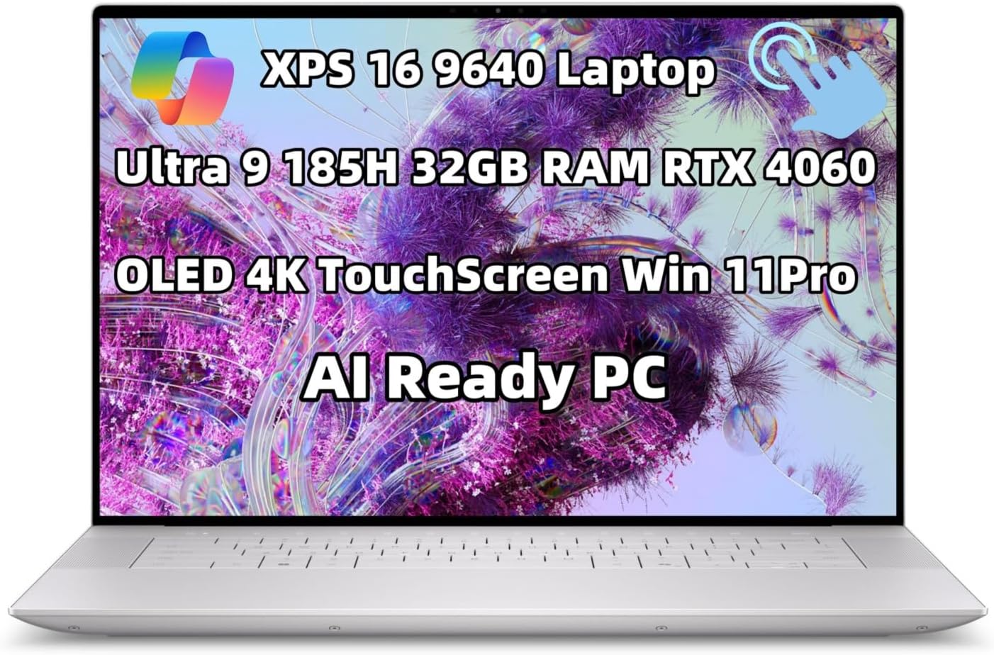 New XPS 16 9640 Powerful AI Laptop with 16.3in OLED Display