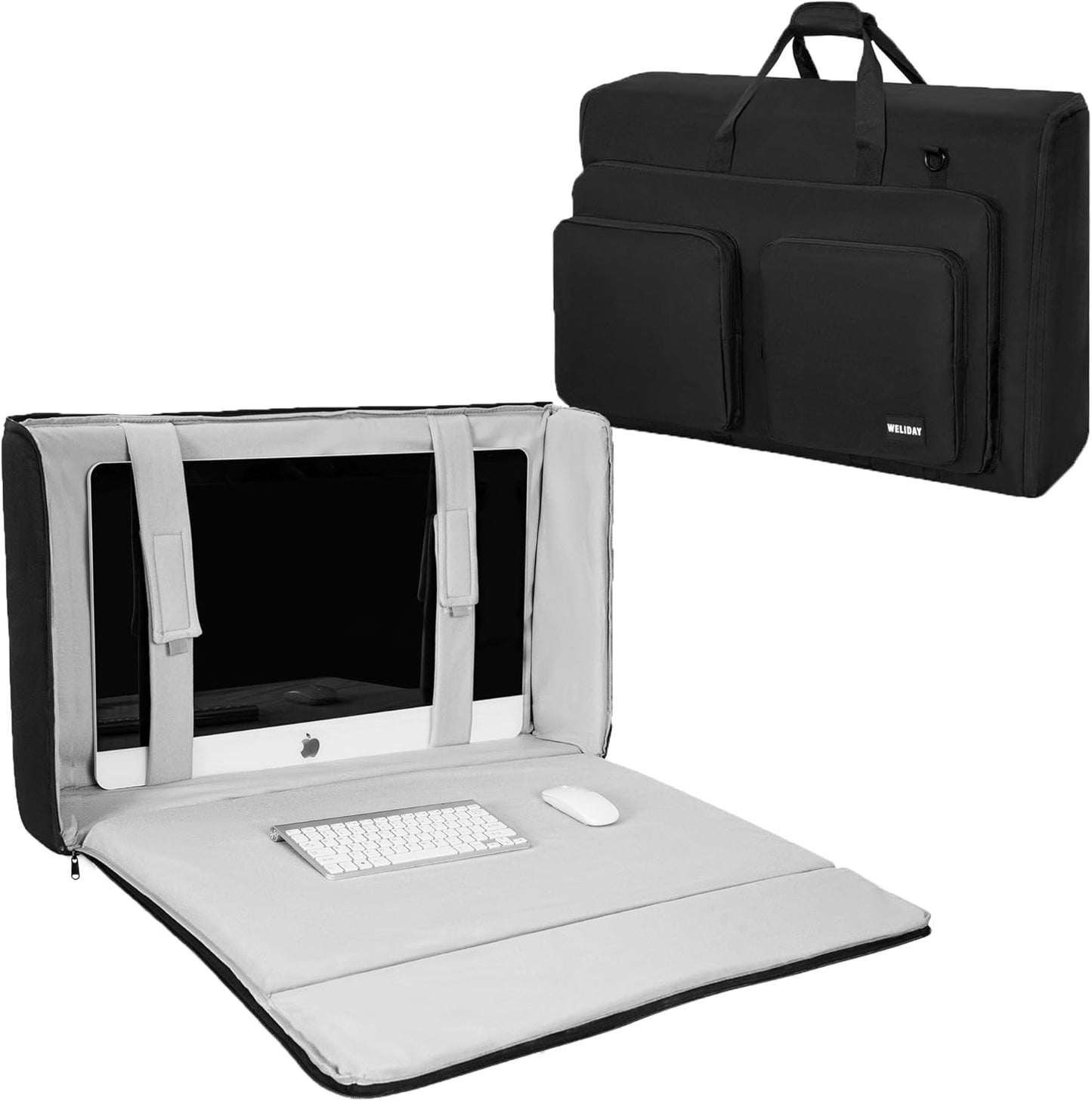 Padded Monitor Carrying Case for 19 to 24 Inch Screens