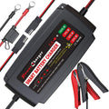 12V 5A Smart Battery Charger Portable Maintainer - Fast Trickle Charge