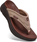 Women's Orthotic Platform Flip Flop with Arch Support - Comfortable as
