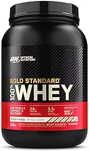 Optimum Nutrition Gold Standard Whey Protein Powder for Muscle