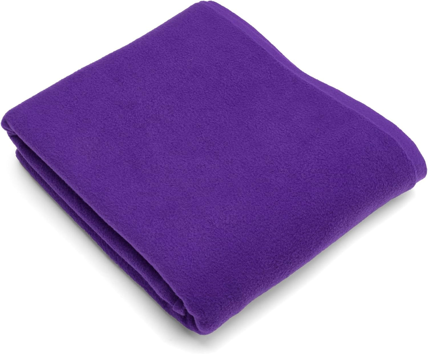 Purple Solid Fleece Fabric - 4 Yards Bolt for Sewing Projects