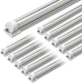 Barrina T8 LED Shop Lights 5FT 50W 6500LM 6500K - Bright V-Shape