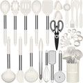 Kitchen Utensils Set 30 PCS Silicone Cooking Utensils - Heat Resistant