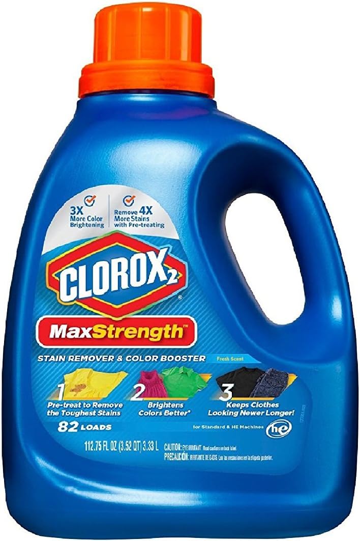 Clorox 2 Liquid MaxStrength Stain Remover for Tough Stains