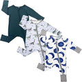 Bow Dream Baby Boy Romper Jumpsuit Bamboo Rayon - Soft Newborn Footie