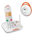 VTech SN5127 Cordless Senior Phone Bundle with SN7022 SOS Pendant