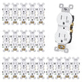 AIDA 20 Amp Duplex Outlet NEMA 5-20R - Weather Resistant, TR