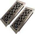 4x10 in Heavy Duty Walkable Floor Register - Savannah Design Vent