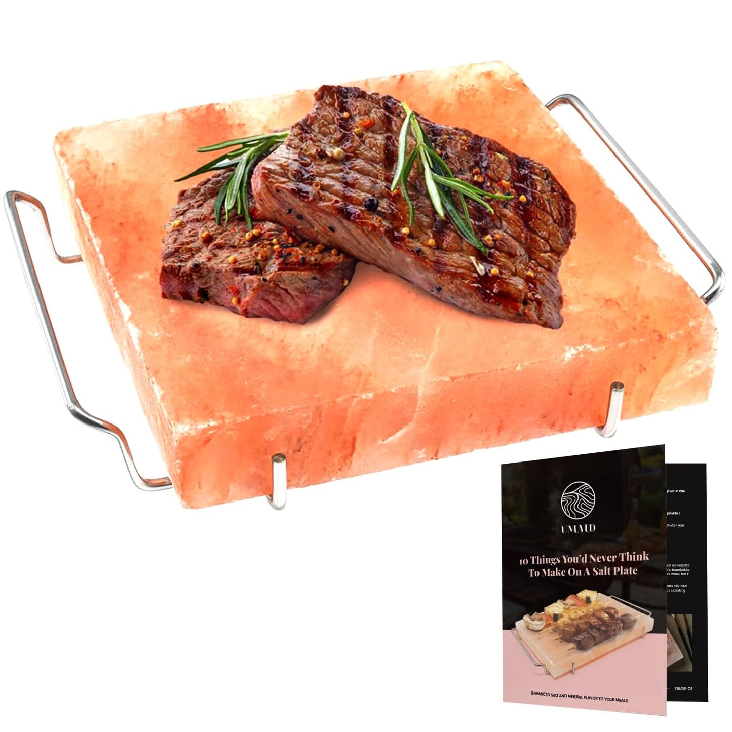 Himalayan Salt Block for Grilling and Cooking - Unique Gift Idea