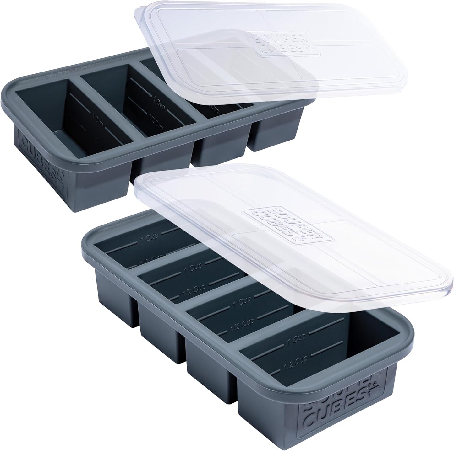 Souper Cubes Silicone Freezer Tray for Easy Meal Prepping