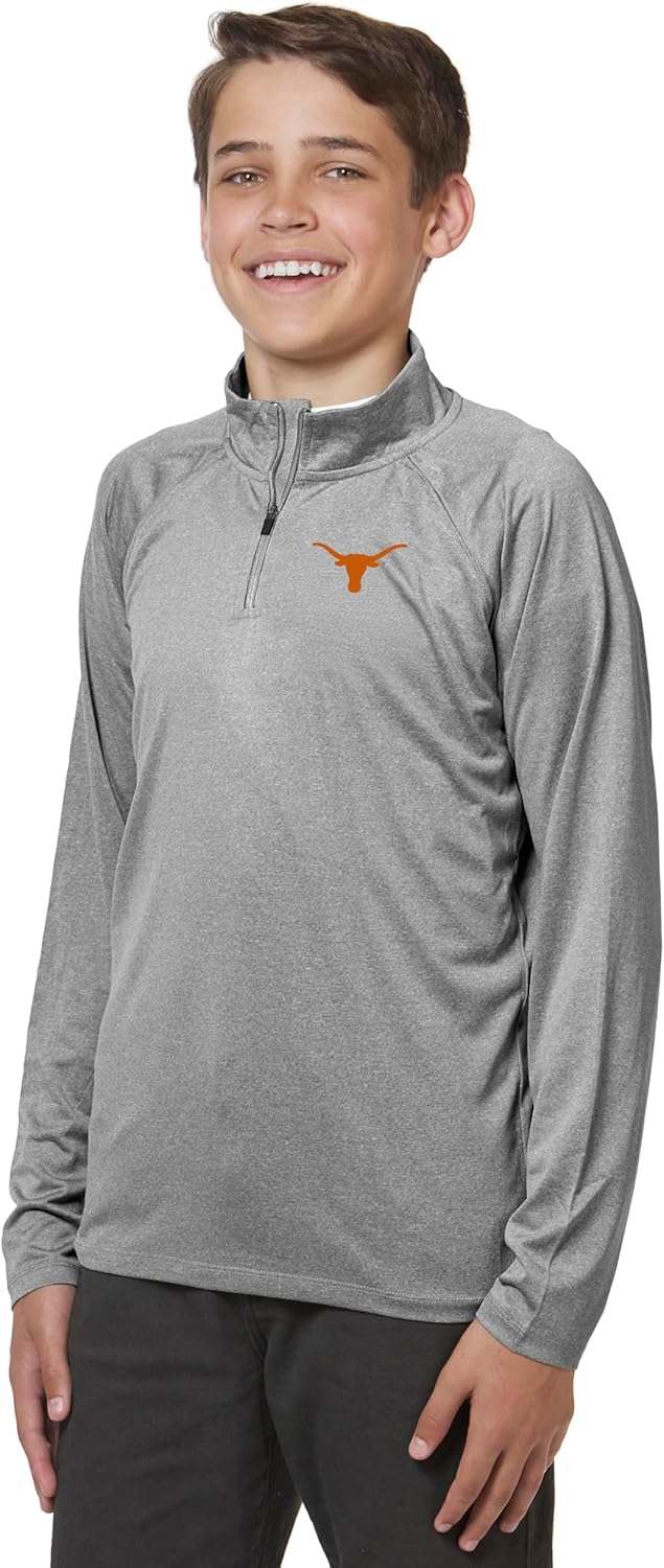 Little King NCAA Youth Boys 1/4 Zip Pullover Wind Shirt Review