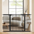 Extra Wide Baby Gate 29.7-51.5 in - 30 in Tall Self-Closing Safety