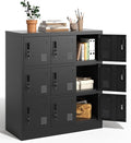 Employee Storage Locker 9 Door Metal Locker - Secure Office Storage