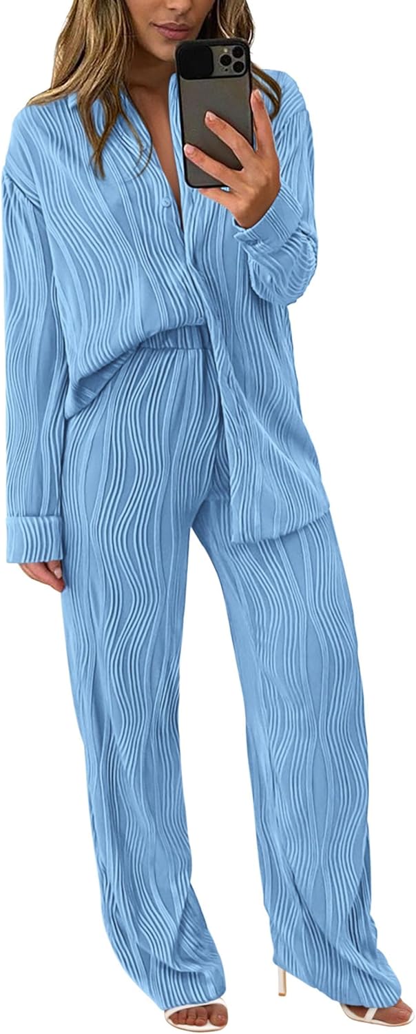 PRETTYGARDEN Women's 2 Piece Sets for Fall Casual Outfits