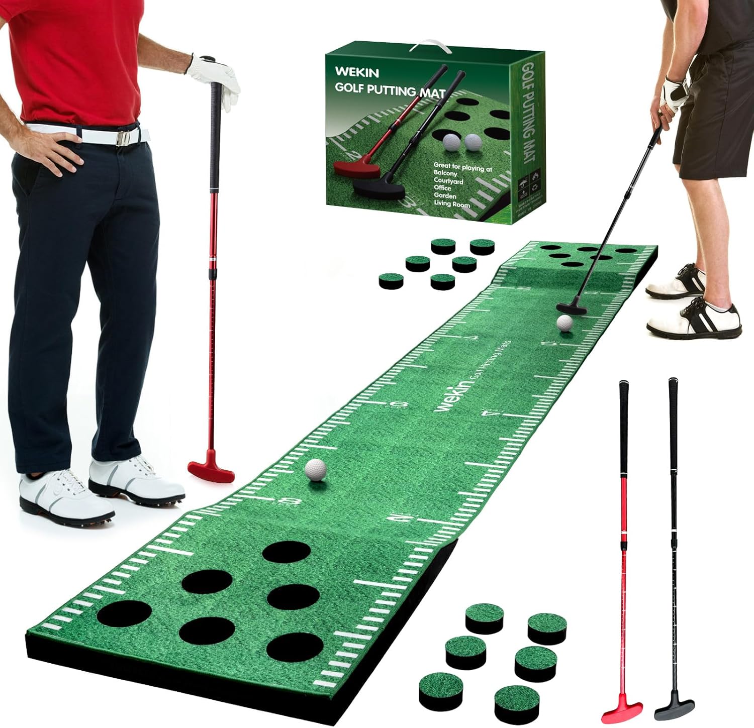 Wekin Golf Pong Set - Perfect for Indoor & Outdoor Fun!