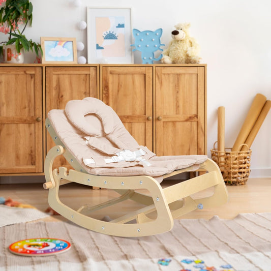 Baby Bouncer with Adjustable Rocker Chair for Infants and Toddlers