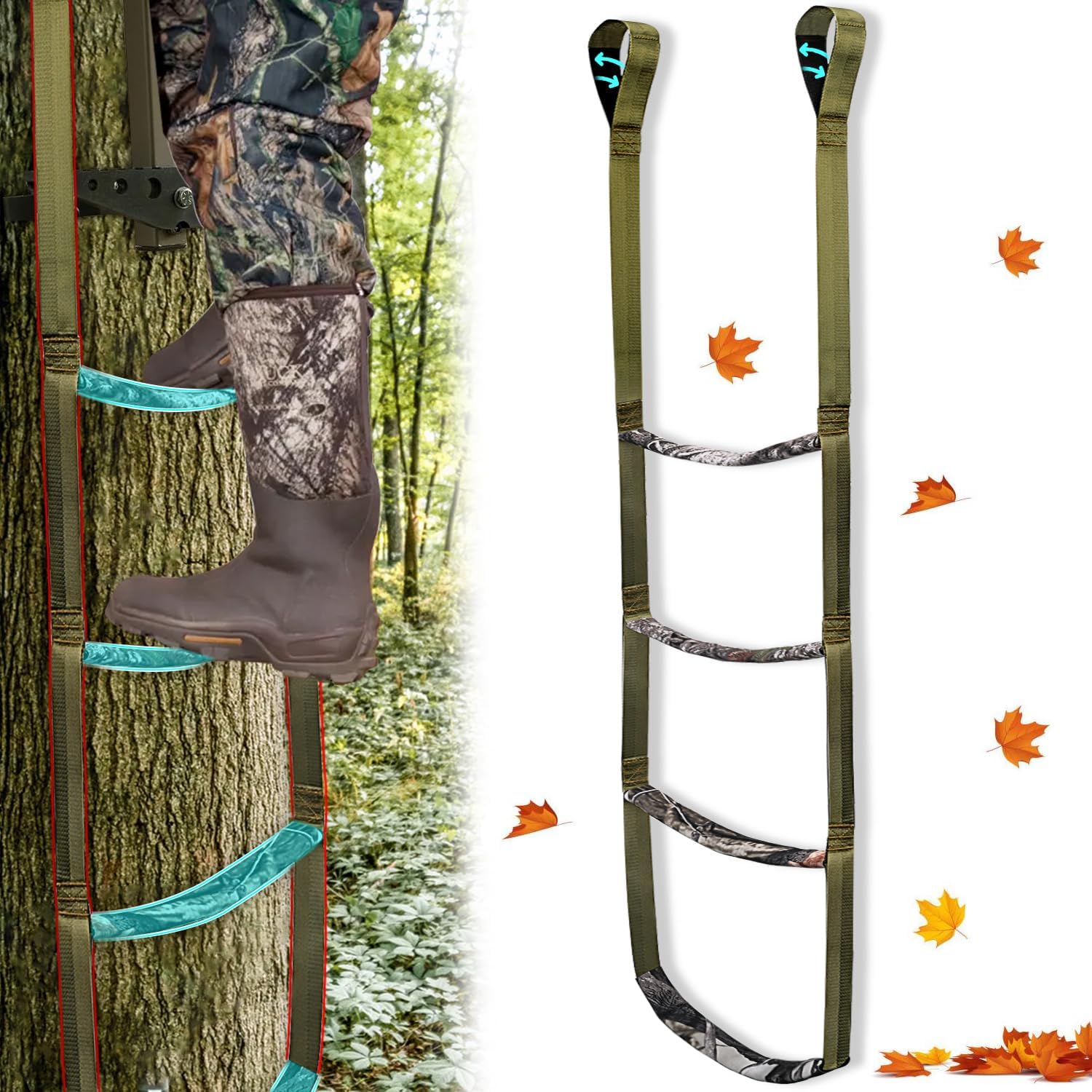 Hunting Rope Ladder Aid - Easy Step Climber