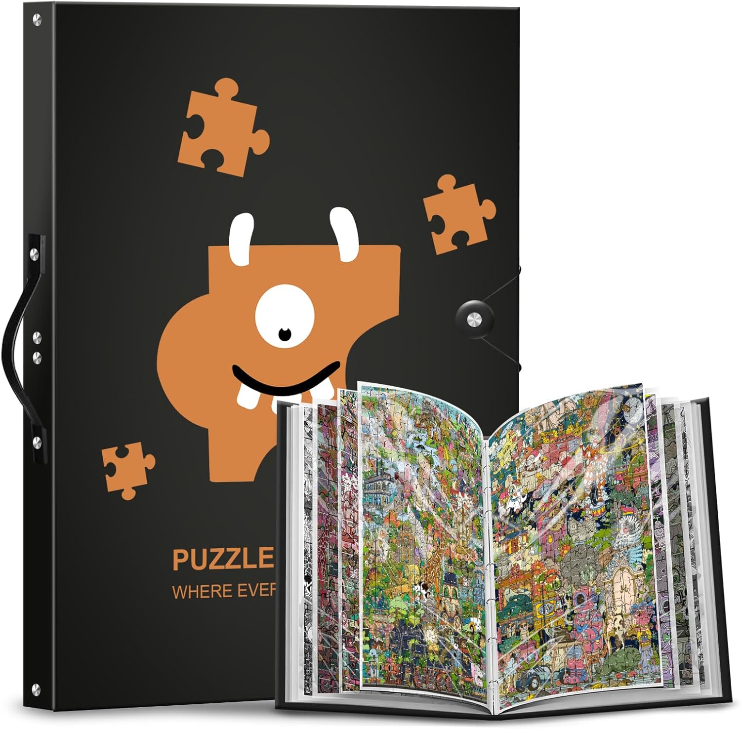 Demine Puzzle Storage Folder for 500 Pieces - Ultimate Organizer