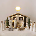 Nativity Set Indoor 15 Pieces Christmas Nativity Scene Set - Lighted