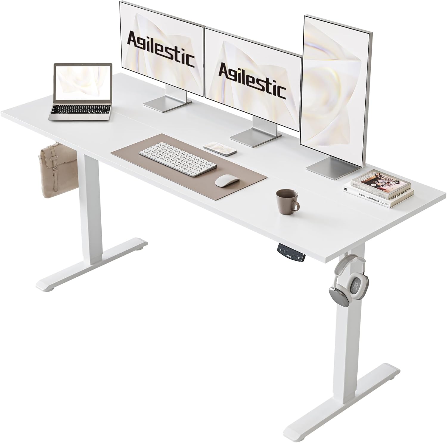 Agilestic Electric Standing Desk for Ergonomic Home Office Use