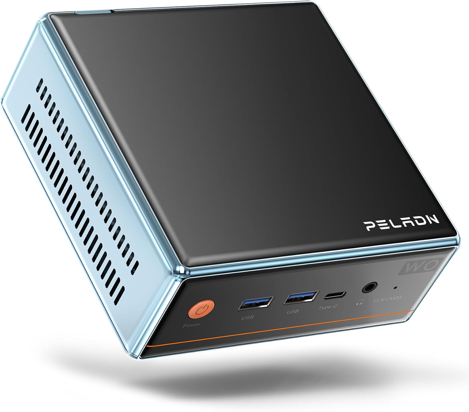 PELADN WO4 Mini PC with Ryzen 7 5700U for Gaming and Office
