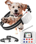 Wireless Dog Fence System with Large LCD - Portable 2-in-1 Fence
