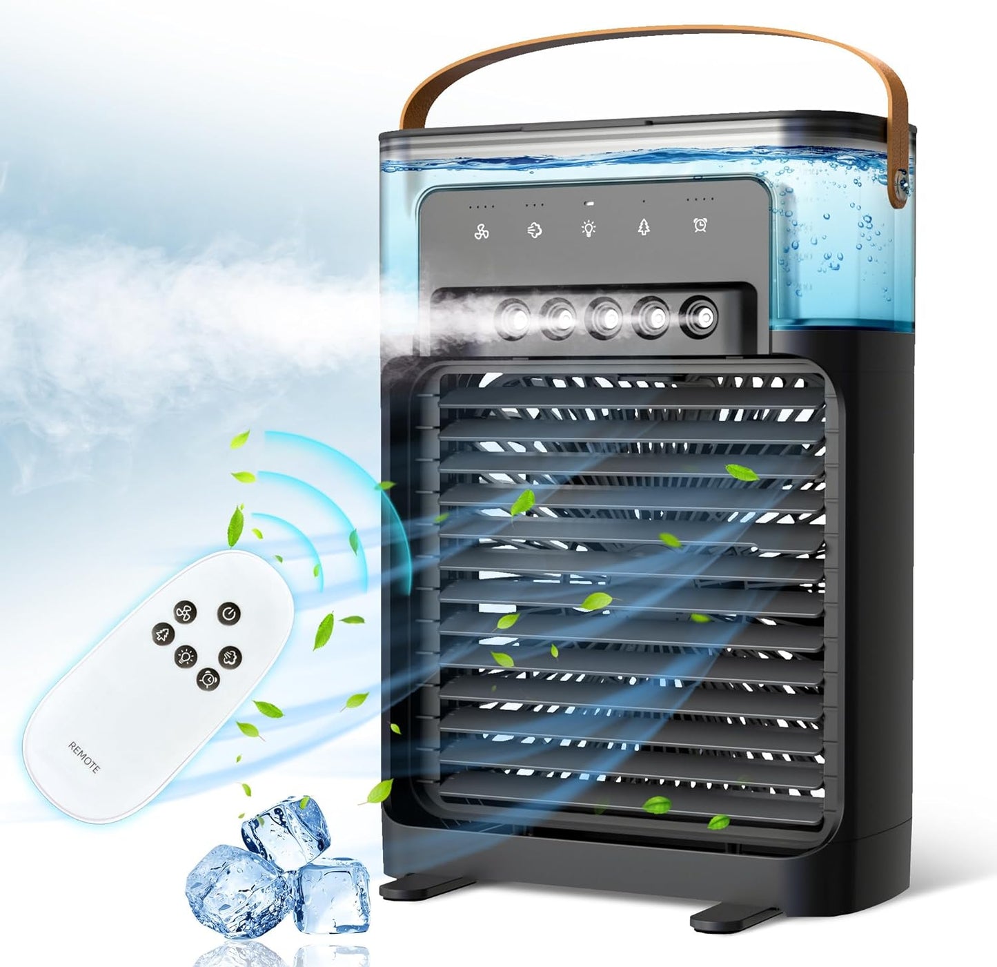 NTMY Portable Evaporative Air Cooler: Ultra-Quiet & Powerful!