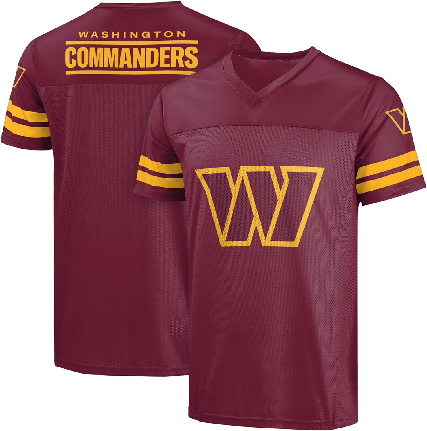 FOCO NFL Men's Game Day V-Neck Top with Team Logo and Colors