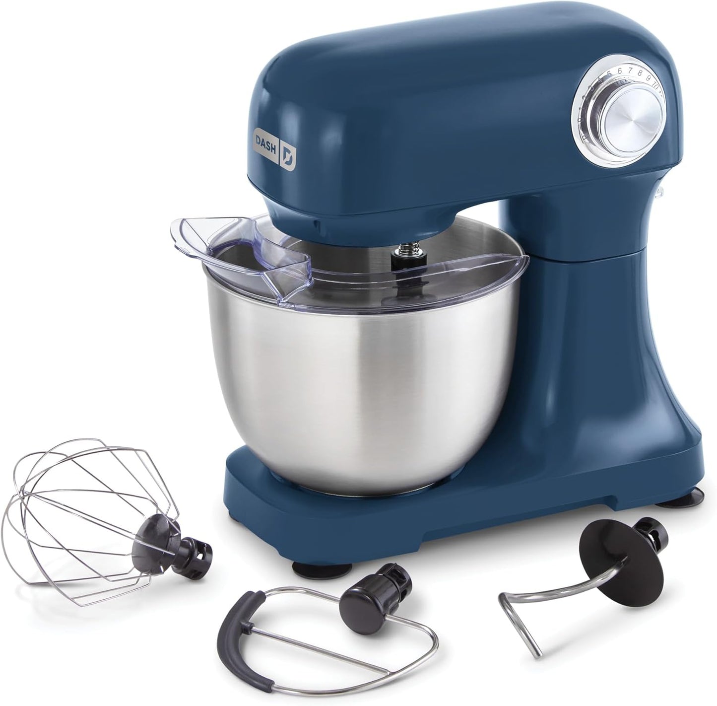 DASH Tilt-Head 3.5qt Stand Mixer with 12 Speeds and Attachments