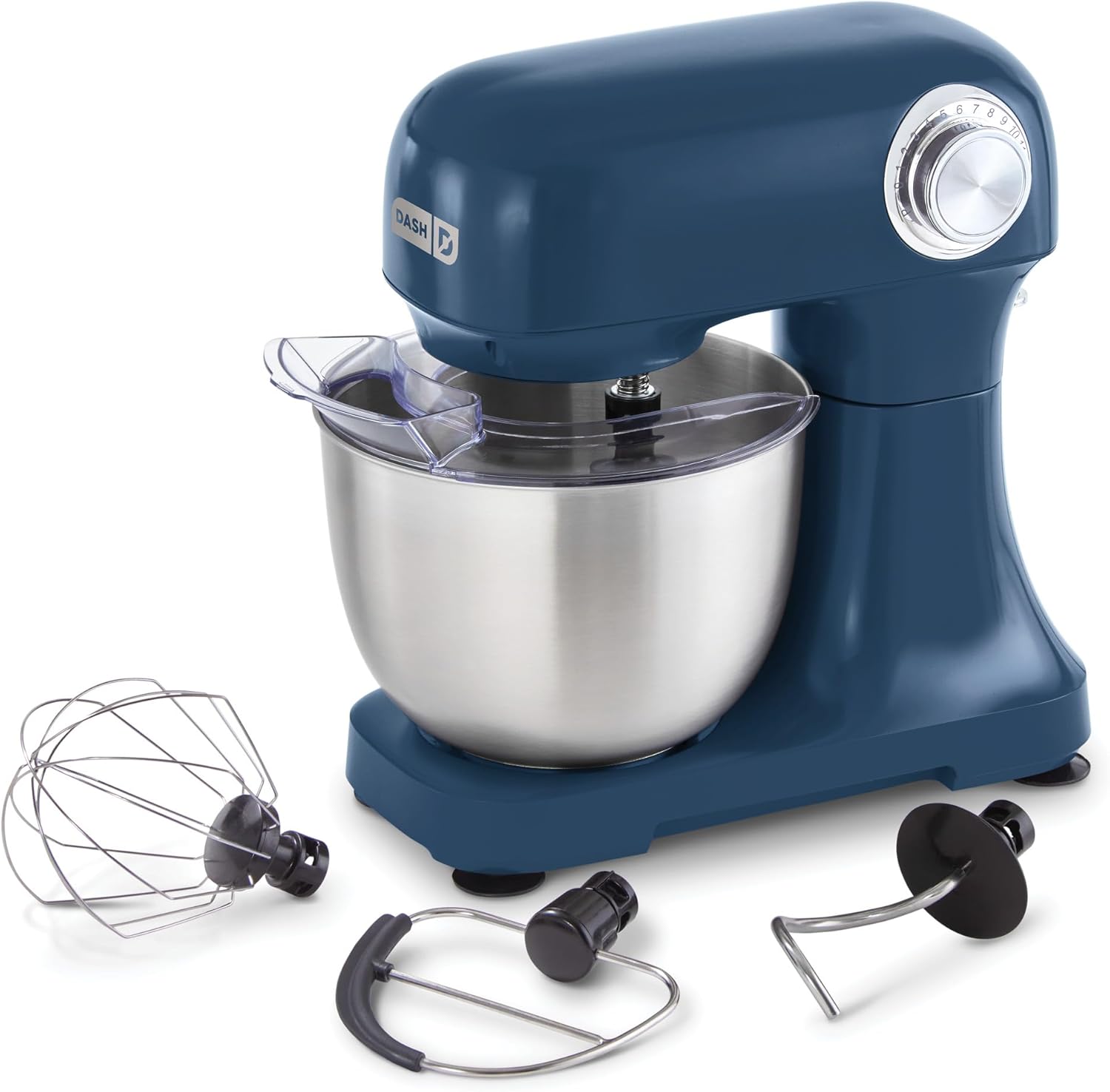 DASH Tilt-Head 3.5qt Stand Mixer with 12 Speeds and Attachments