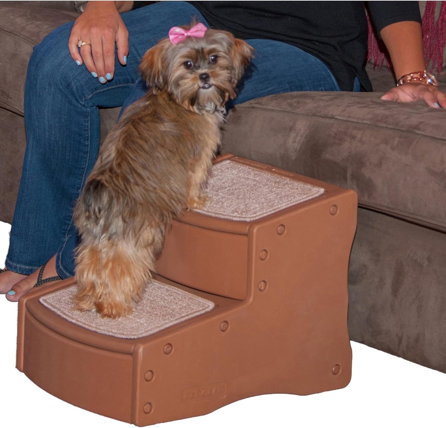 Pet Gear Easy Step II Pet Stairs for Cats and Dogs Up to 75 lbs