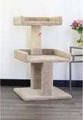 Artisanal Abode Spacious Cat Tree Perch for Large Cats - Stable